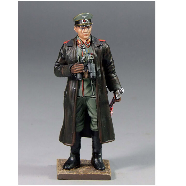 GER024 German General Erwin Rommel in Leather Coat – Eagle Design