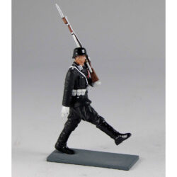 SA002 German Allgemeine SS soldier goose stepping