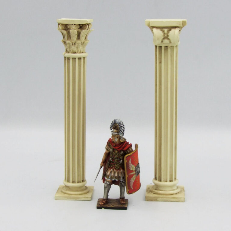 Roman Column Set DM015A 1/30 – 1/35 scale Roman Column set of 2 – Eagle Design