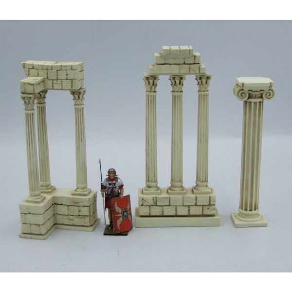 Roman Column Set DM015 1/30 – 1/35 scale Roman Column set of 4 – Eagle Design