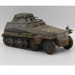 G068 WW2 German Half Track Sd Kfz 250/9 Grey version