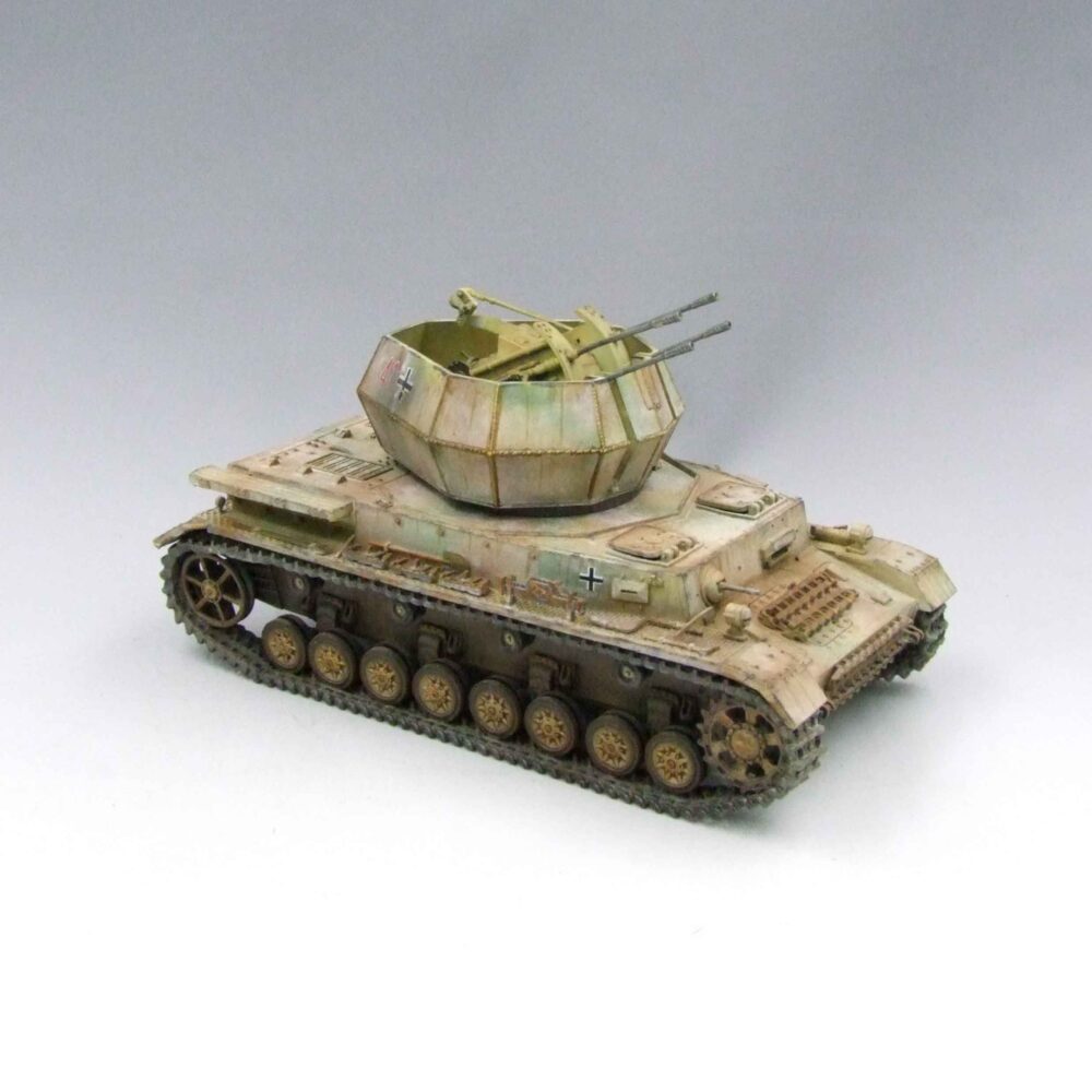 G078 WW2 German Panzer IV wirbelwind winter version - Image 2
