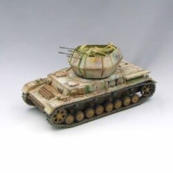G078 WW2 German Panzer IV wirbelwind winter version