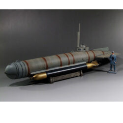S002 1/30 ww2 German submarine U-boat Molch Grey version