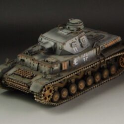 G023 1/30 scale WW2 German Panzer IV Ausf D Grey version