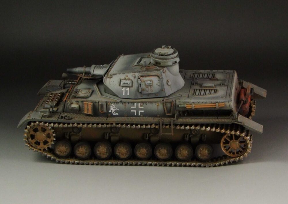 G023 1/30 scale WW2 German Panzer IV Ausf D Grey version - Image 5