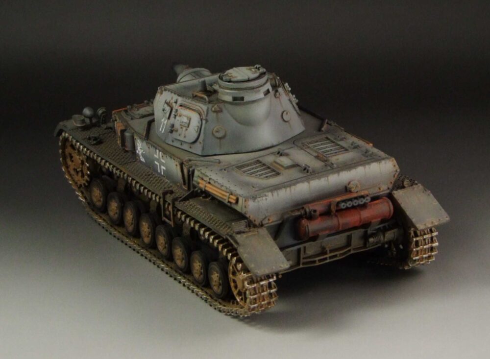 G023 1/30 scale WW2 German Panzer IV Ausf D Grey version - Image 4