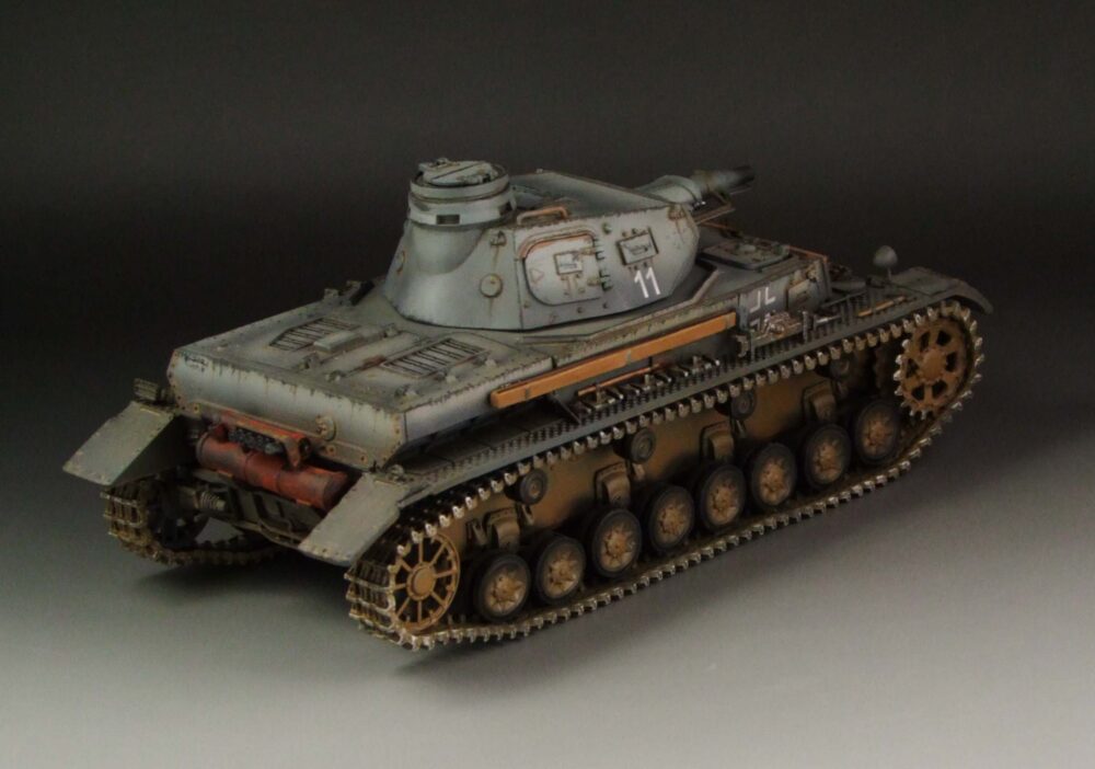 G023 1/30 scale WW2 German Panzer IV Ausf D Grey version - Image 3