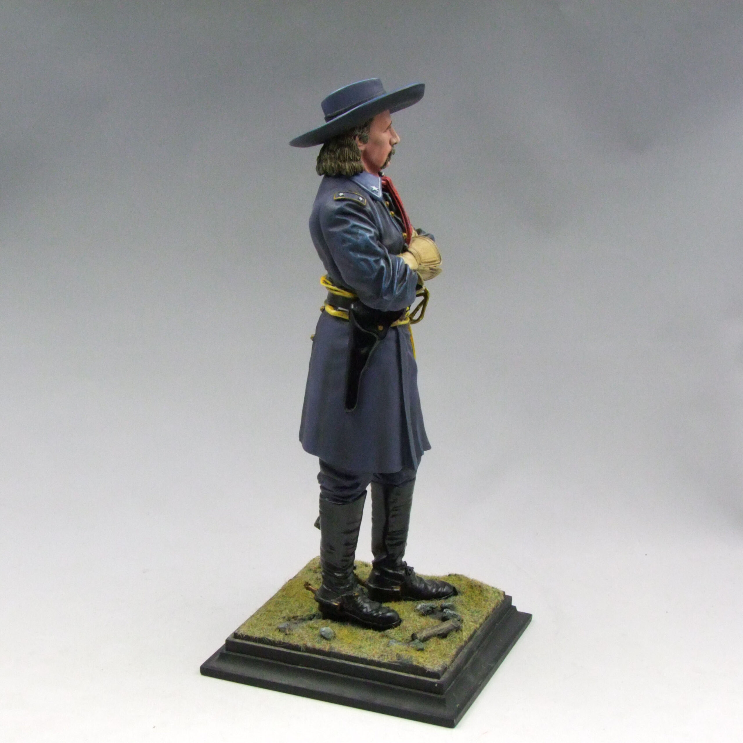 1/6 Civil War General G.A. Custer statue by Collectors Showcase - Image 5