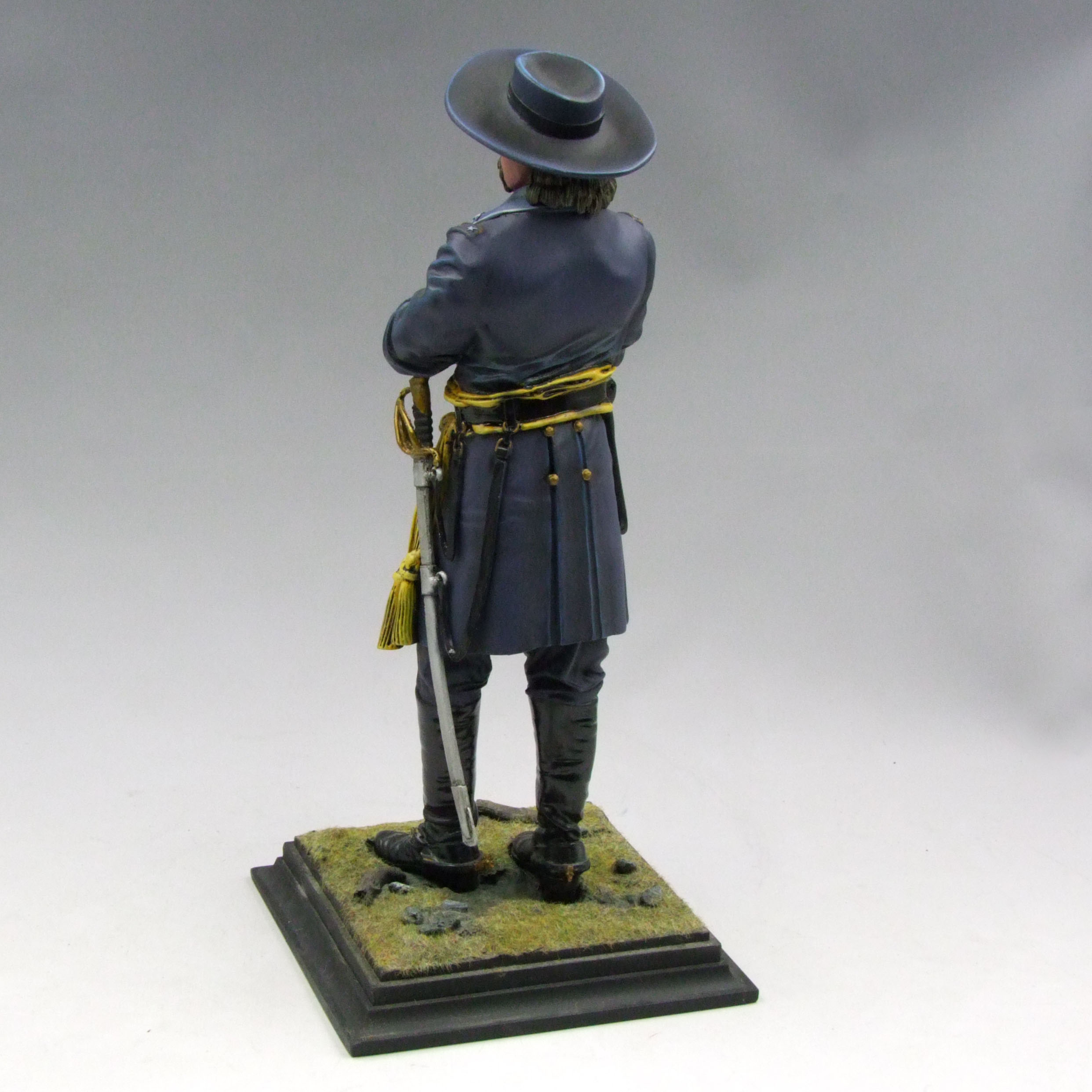 1/6 Civil War General G.A. Custer statue by Collectors Showcase - Image 4