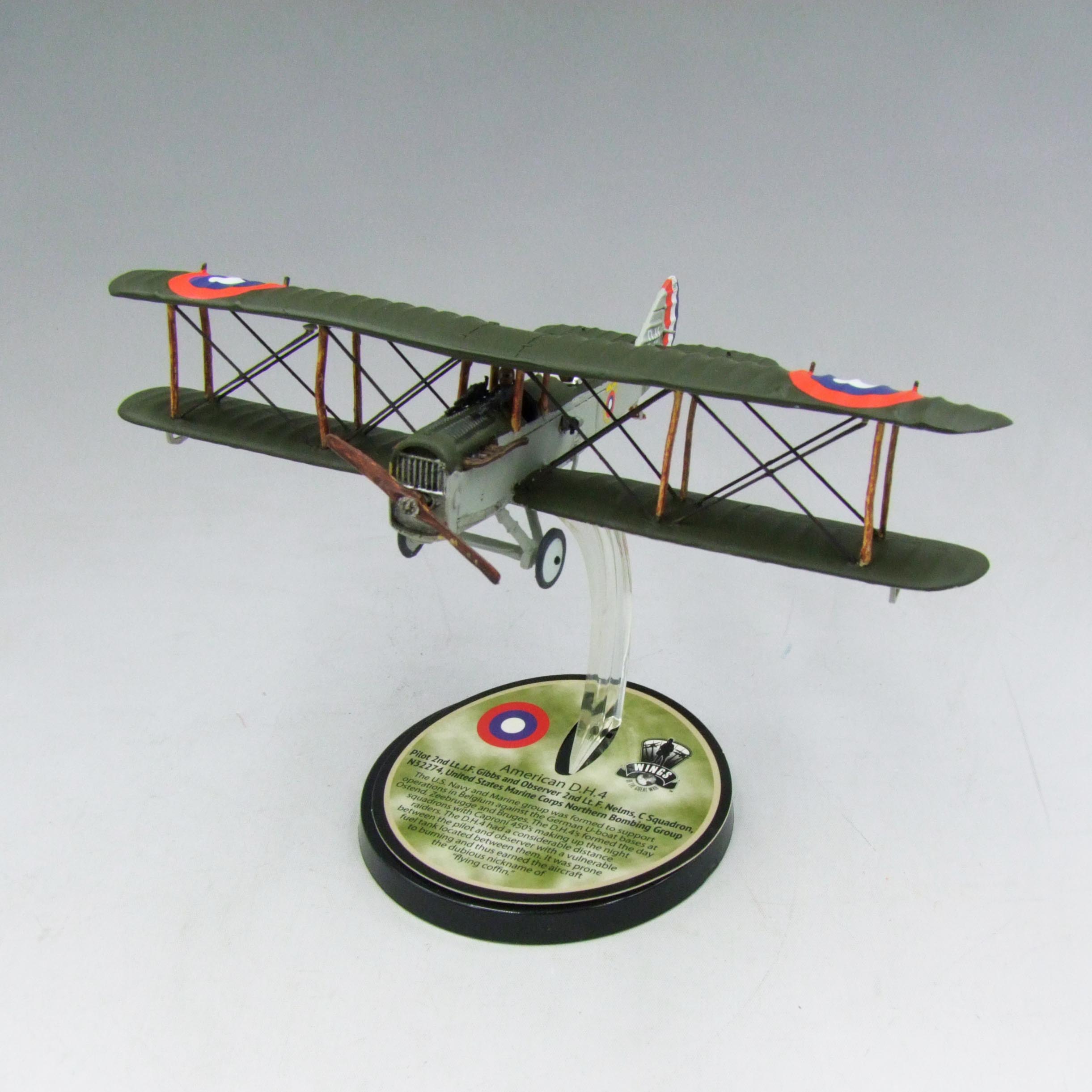1/72 WW1 US biplane (de Havilland) DH.4 WW11101 - Image 2